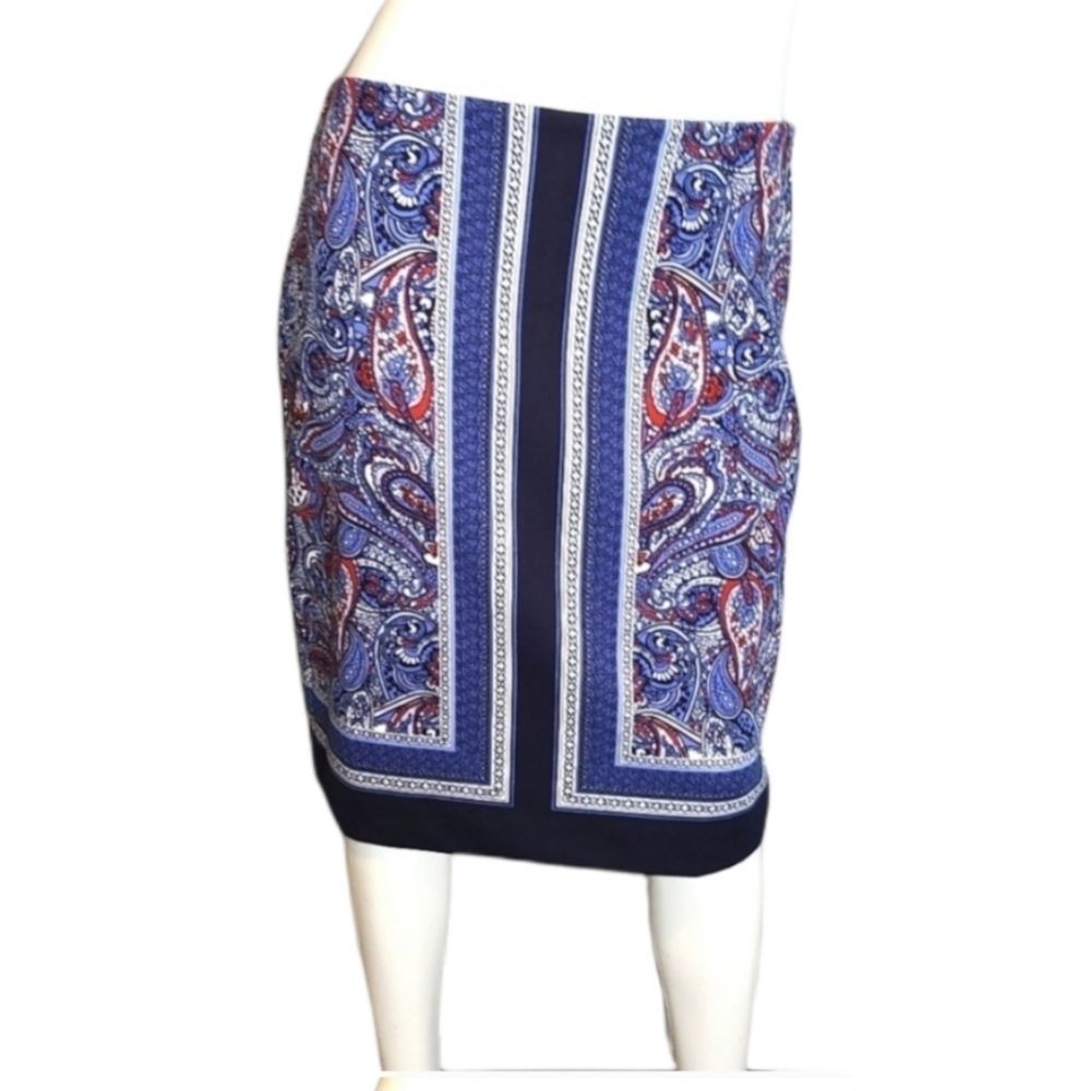Talbots Paisley Bandana Skirt sz 10